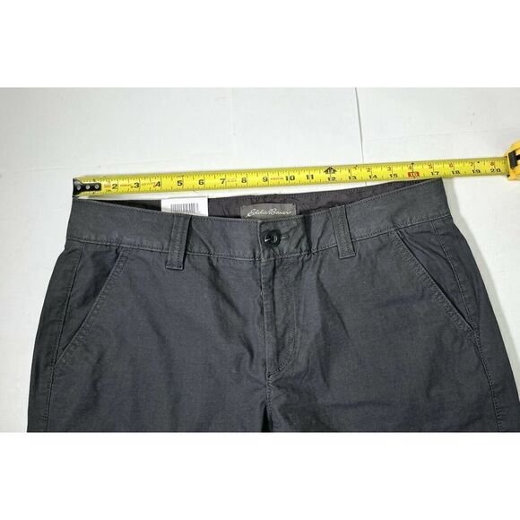 Eddie Bauer Womens 12 Desitrek Ripstop Pants Slightly Curvy Straight Pant Crop - Picture 6 of 12